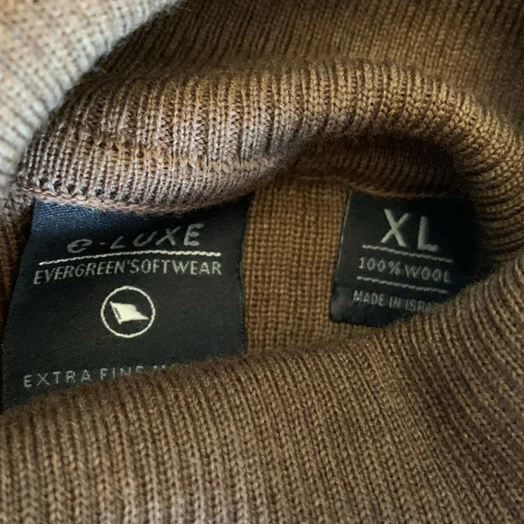 E luxe men’s sweater size XL 100% merino wool, nordstroms - Picture 5 of 5